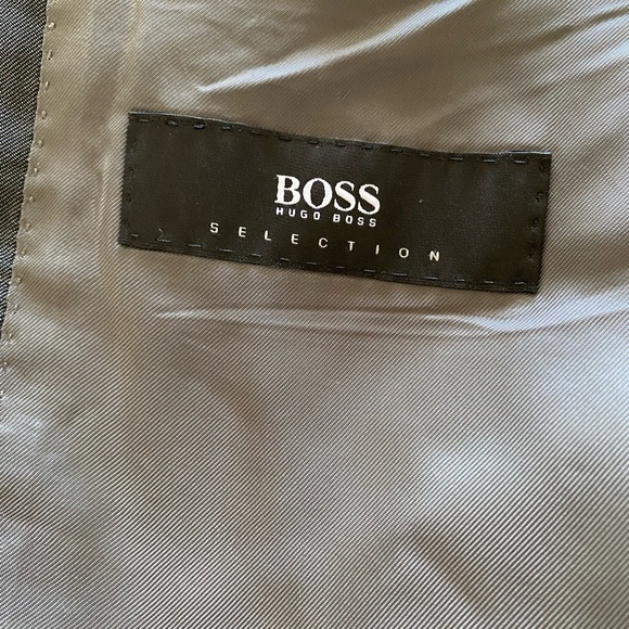 HUGO BOSS Men's Classic Dark Gray Blazer 42L - Picture 3 of 10